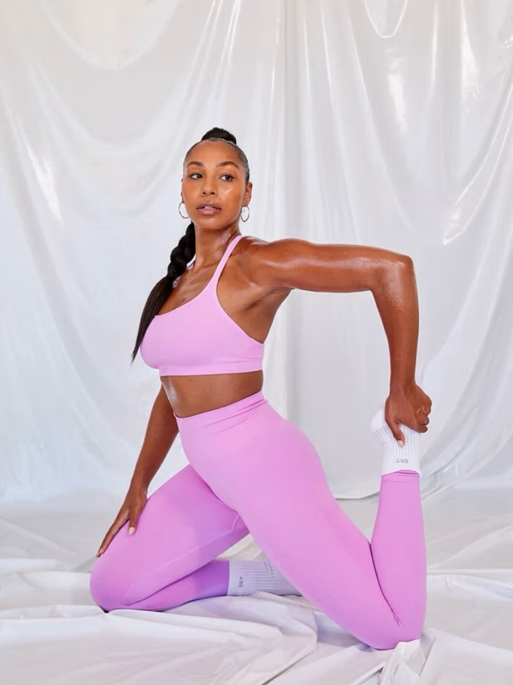 SET Active Ribbed High-Rise Set
